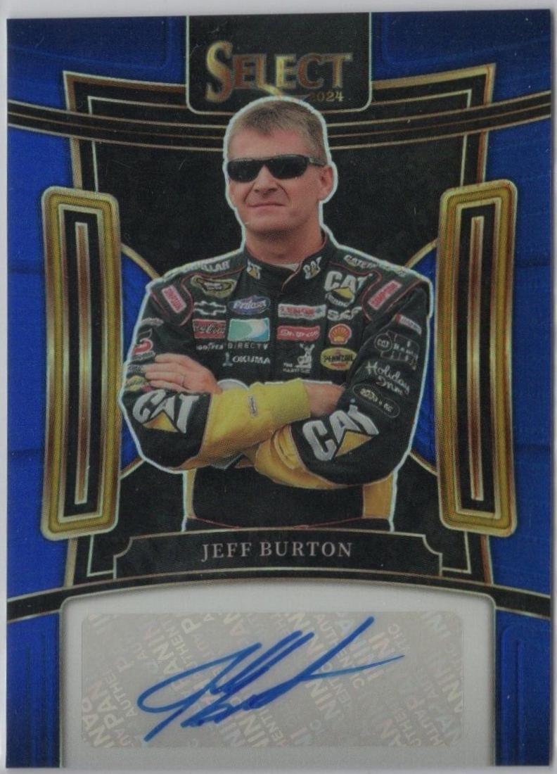 Jeff Burton [Blue Prizm] #20