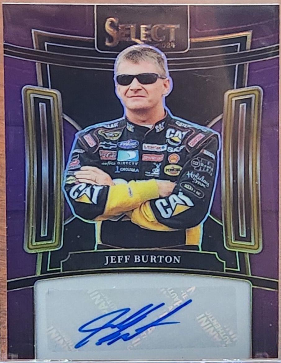 Jeff Burton [Purple Prizm] #20