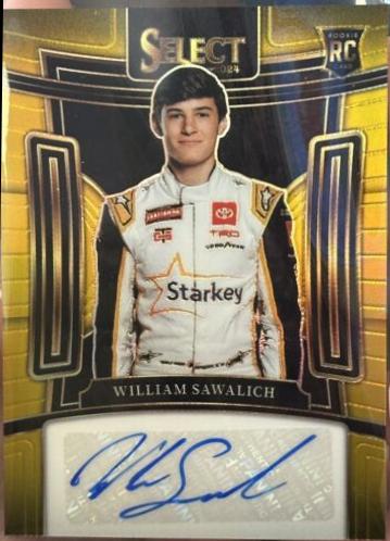 William Sawalich [Gold Prizm] #24
