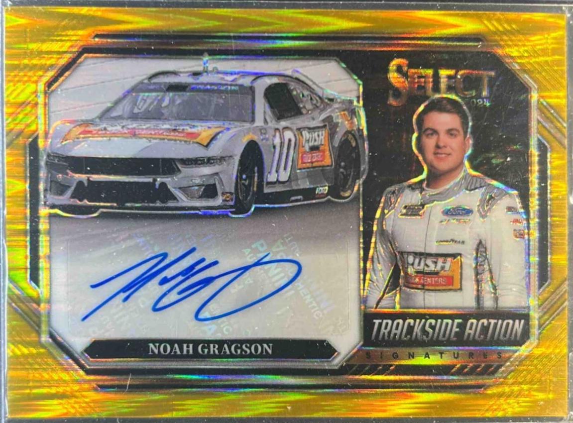 Noah Gragson [Gold Flash Prizm] #8