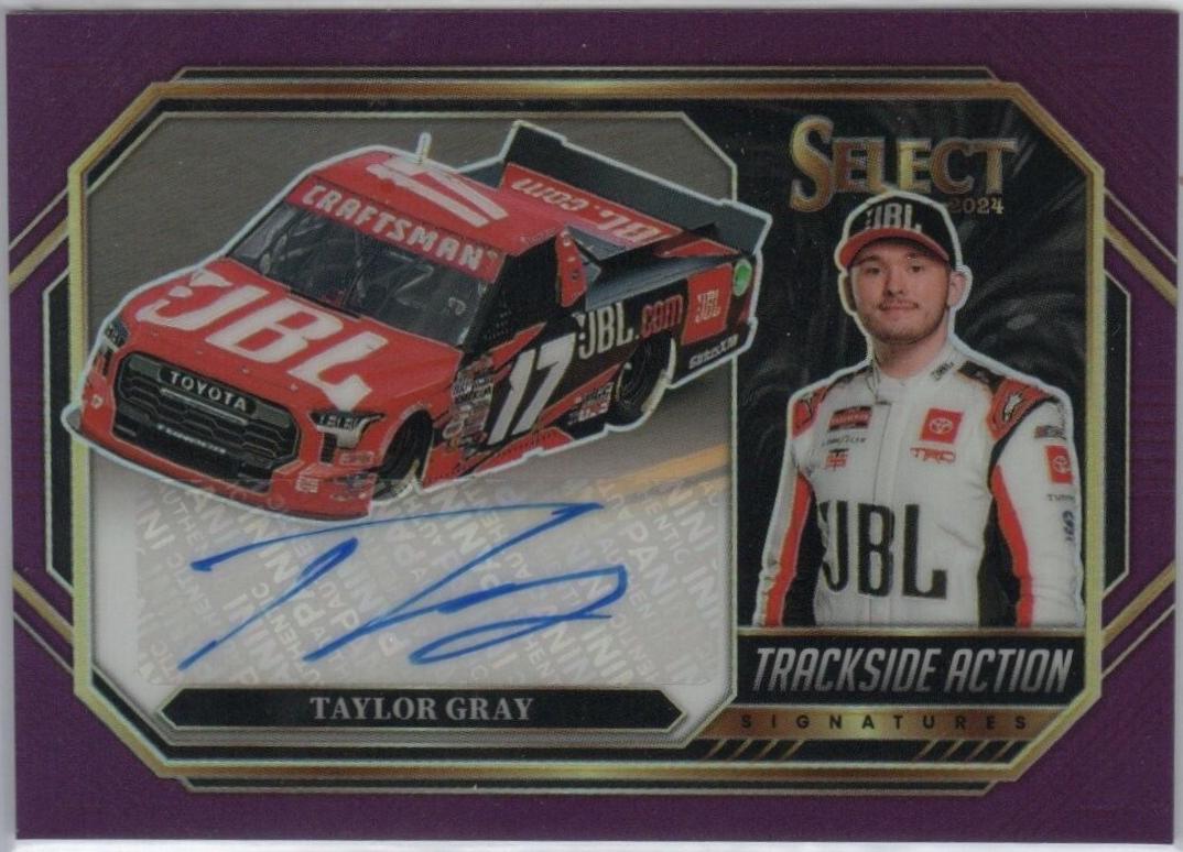 Taylor Gray [Purple Prizm] #38