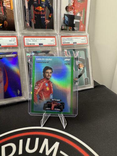 Carlos Sainz [Green Refractor] #1954-4