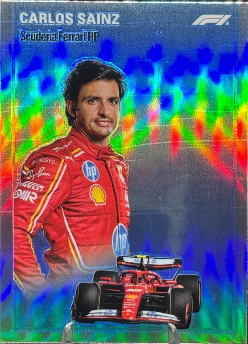 Carlos Sainz [Orange Refractor] #1954-4