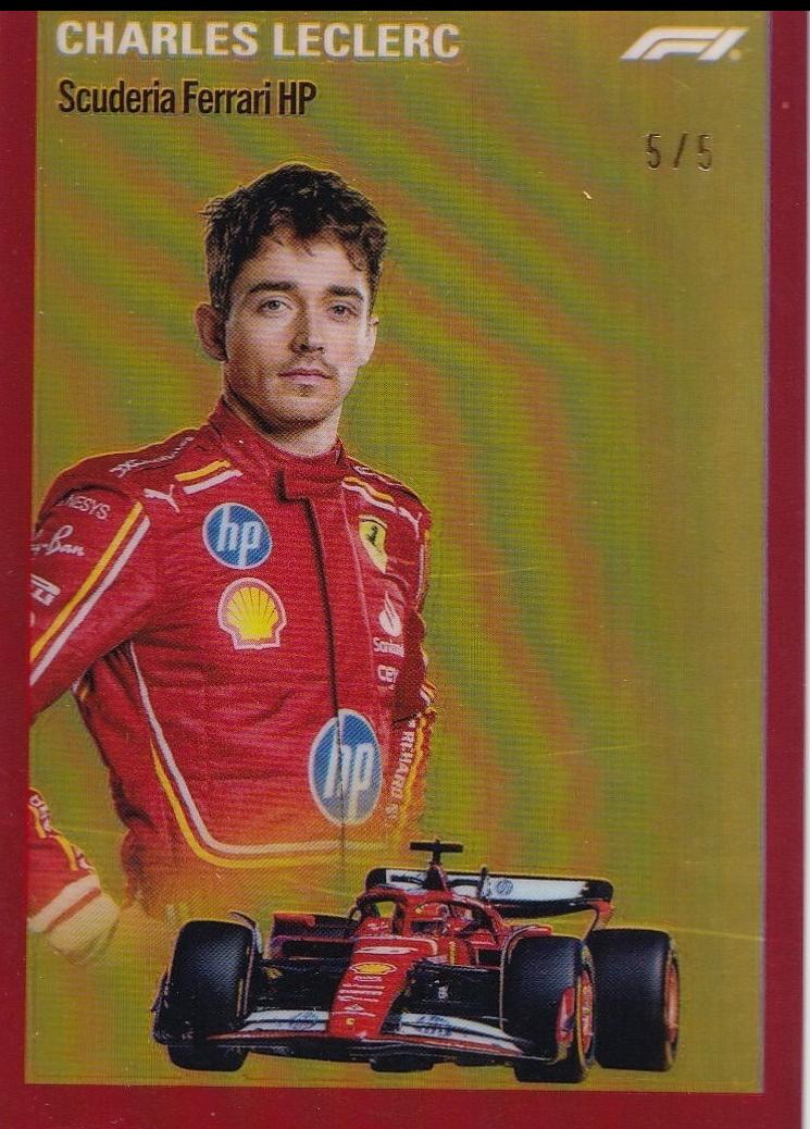 Charles Leclerc [Red Refractor] #1954-3