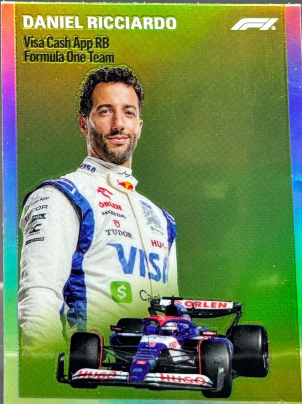 Daniel Ricciardo [Orange Refractor] #1954-18