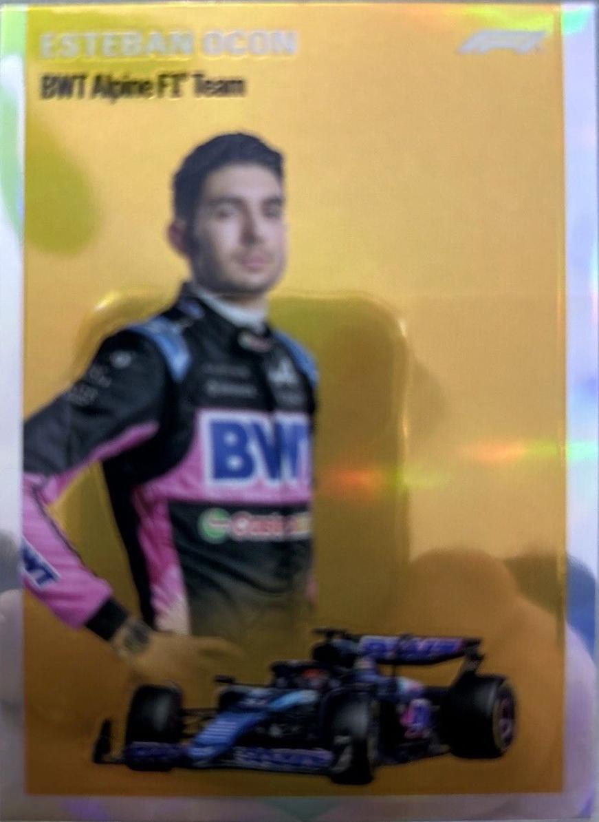 Esteban Ocon [Orange Refractor] #1954-9
