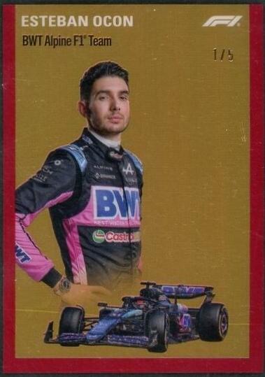 Esteban Ocon [Red Refractor] #1954-9