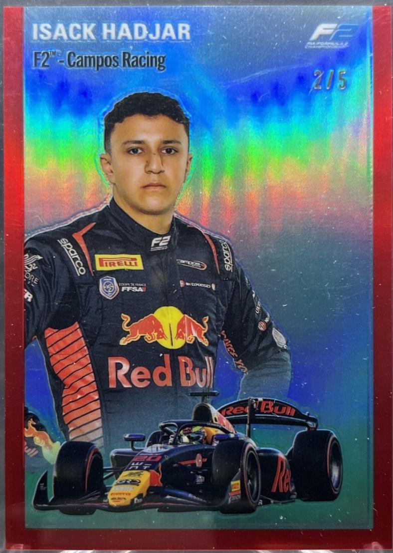 Isack Hadjar [Red Refractor] #1954-28
