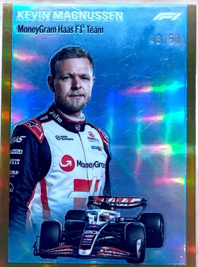 Kevin Magnussen [Gold Refractor] #1954-16