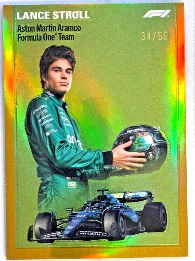 Lance Stroll [Gold Refractor] #1954-12