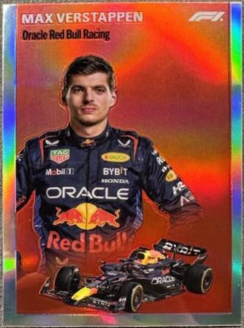 Max Verstappen [Orange Refractor] #1954-1