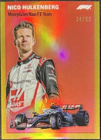 Nico Hulkenberg [Gold Refractor] #1954-15