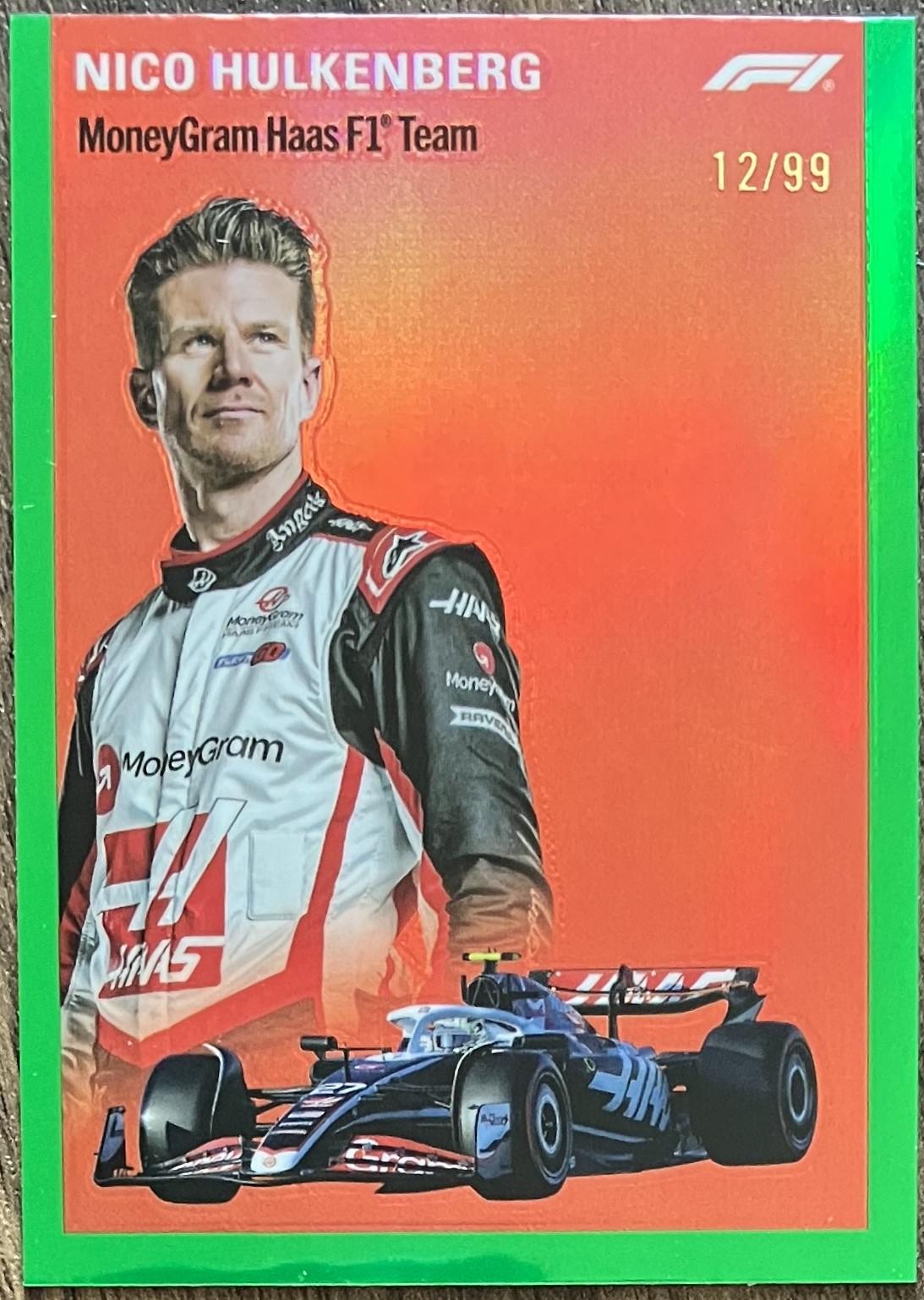 Nico Hulkenberg [Green Refractor] #1954-15