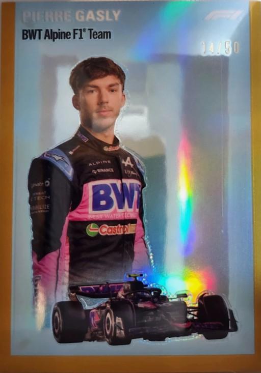Pierre Gasly [Gold Refractor] #1954-10