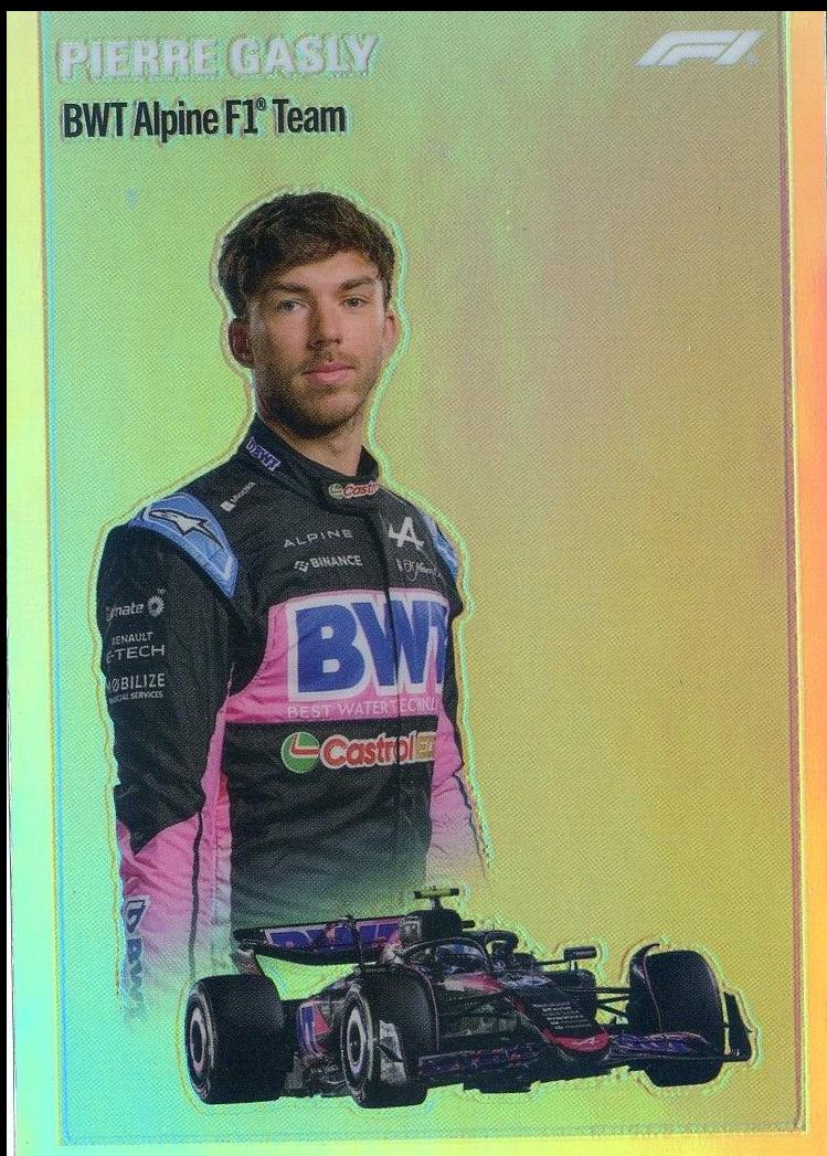 Pierre Gasly [Orange Refractor] #1954-10
