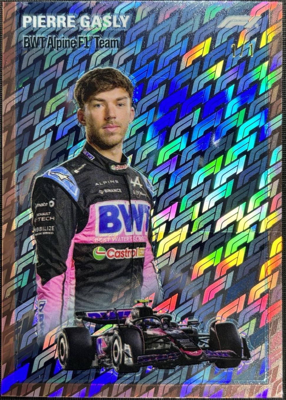 Pierre Gasly [Rose Gold Logofractor] #1954-10
