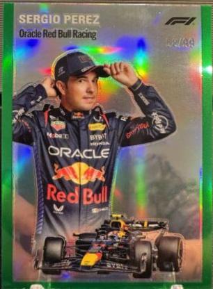 Sergio Perez [Green Refractor] #1954-2