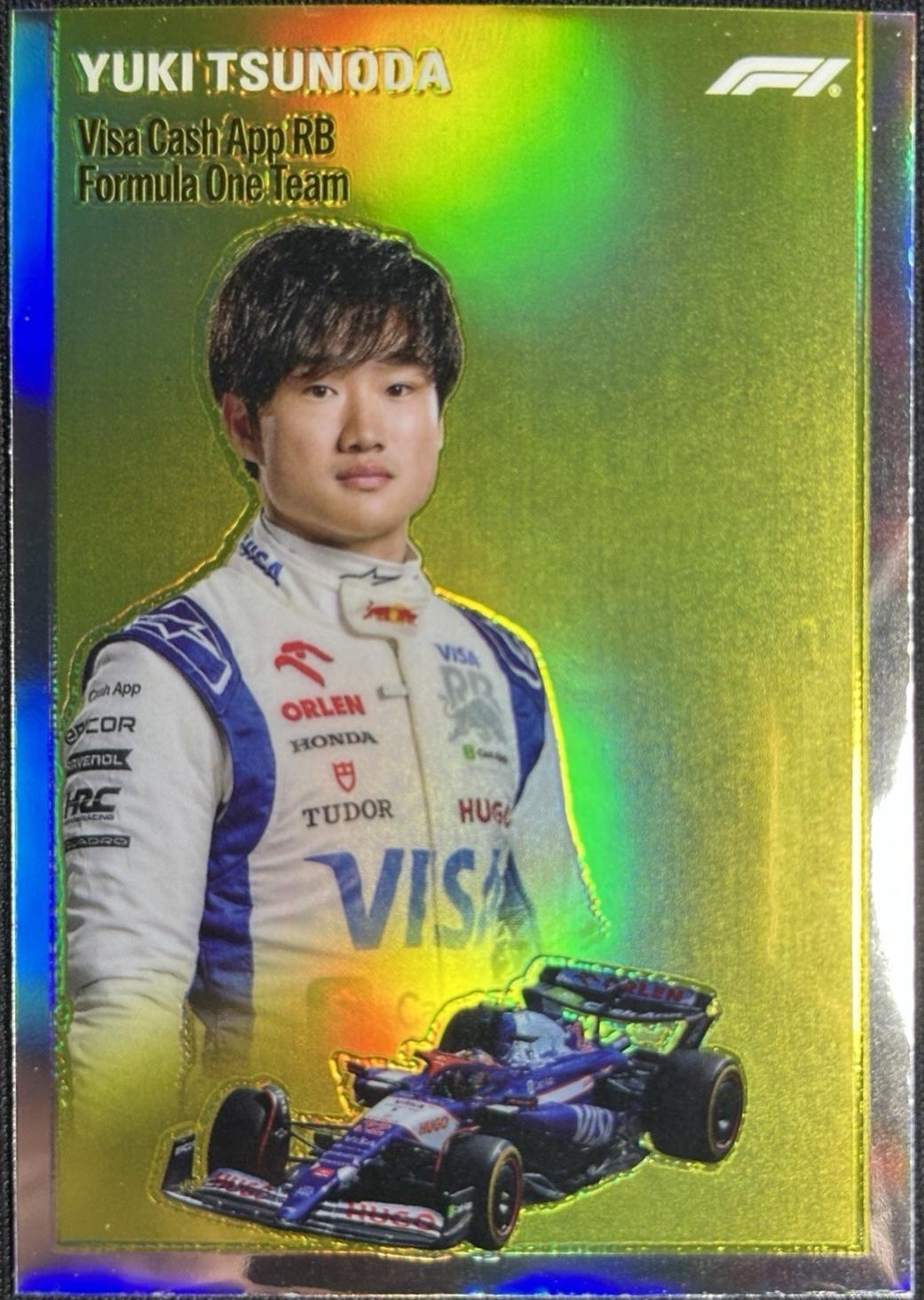 Yuki Tsunoda [Orange Refractor] #1954-17