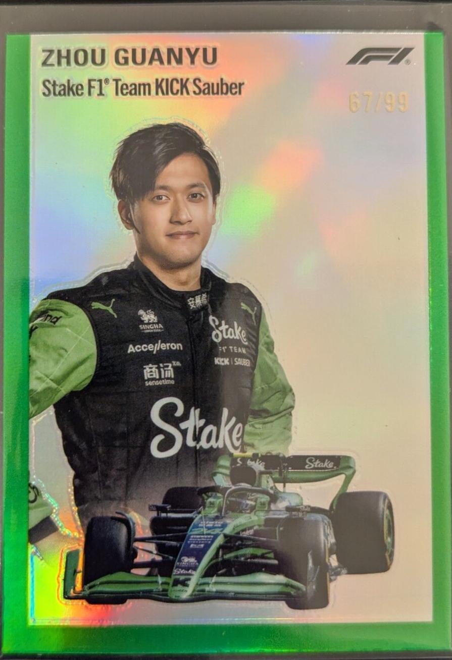 Zhou Guanyu [Green Refractor] #1954-14