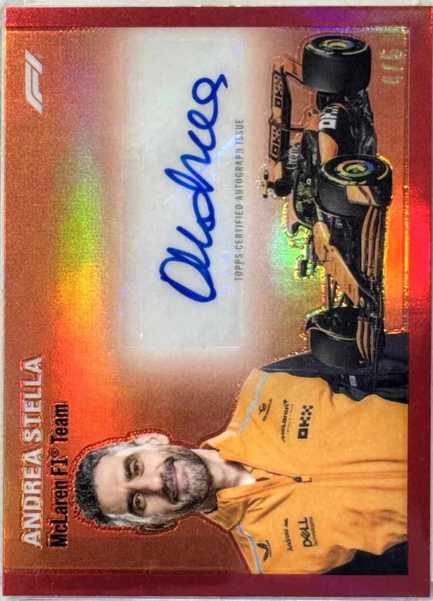 Andrea Stella [Red Refractor] #1954-STE