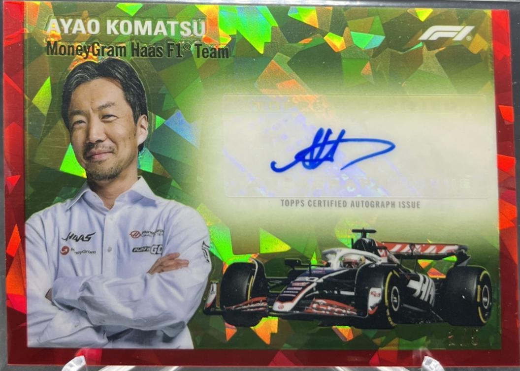 Ayao Komatsu [Red Refractor] #1954-AKO