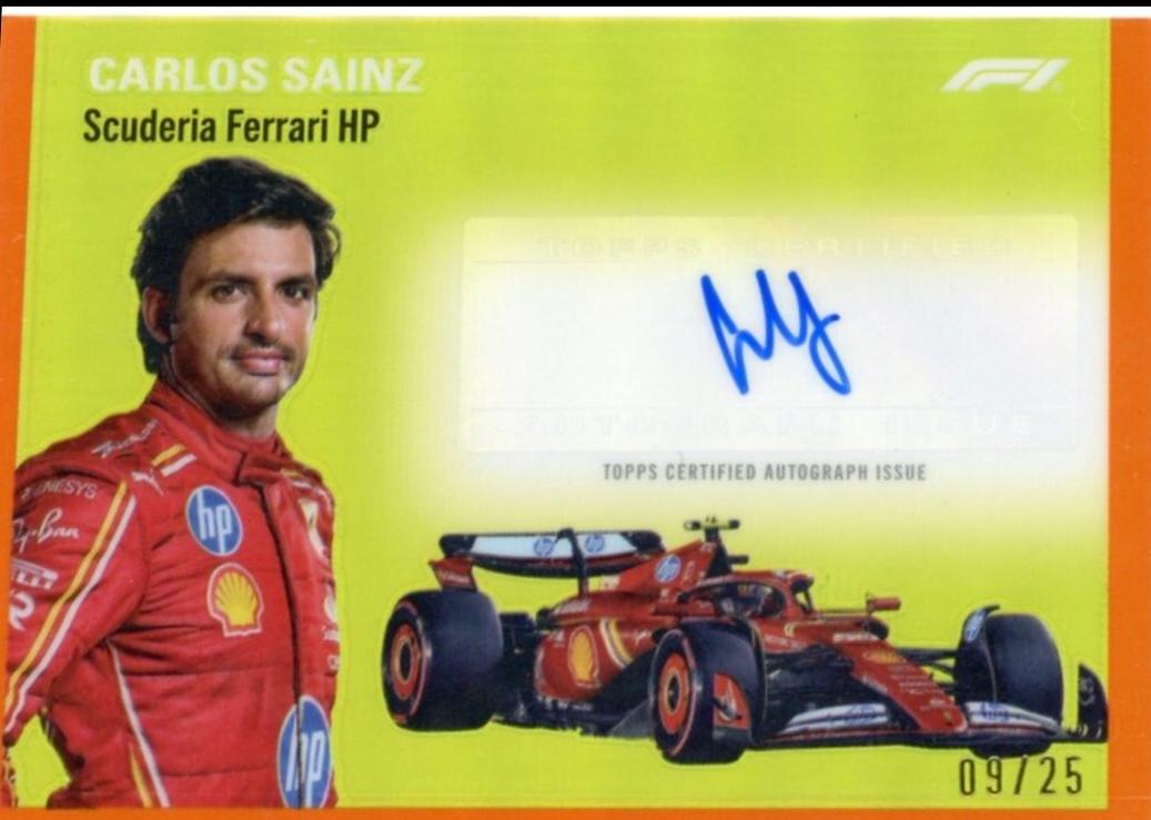 Carlos Sainz [Orange Refractor] #1954-SAI