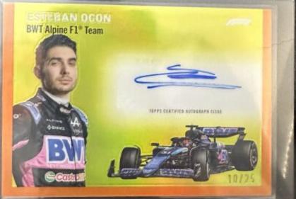 Esteban Ocon [Orange Refractor] #1954-OCO