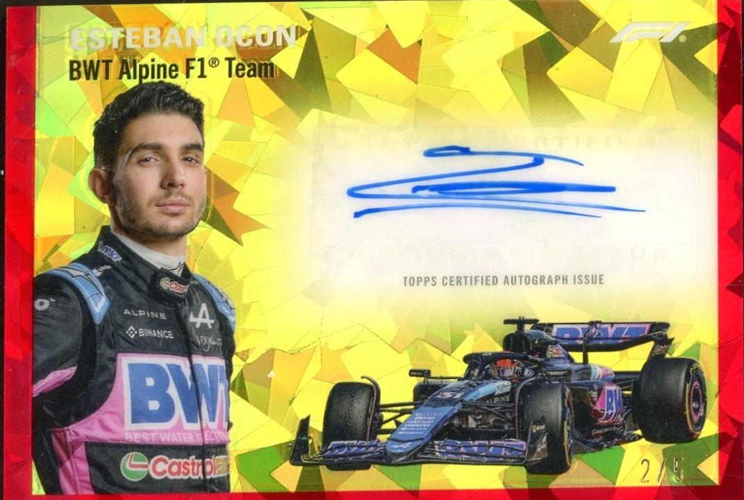 Esteban Ocon [Red Refractor] #1954-OCO