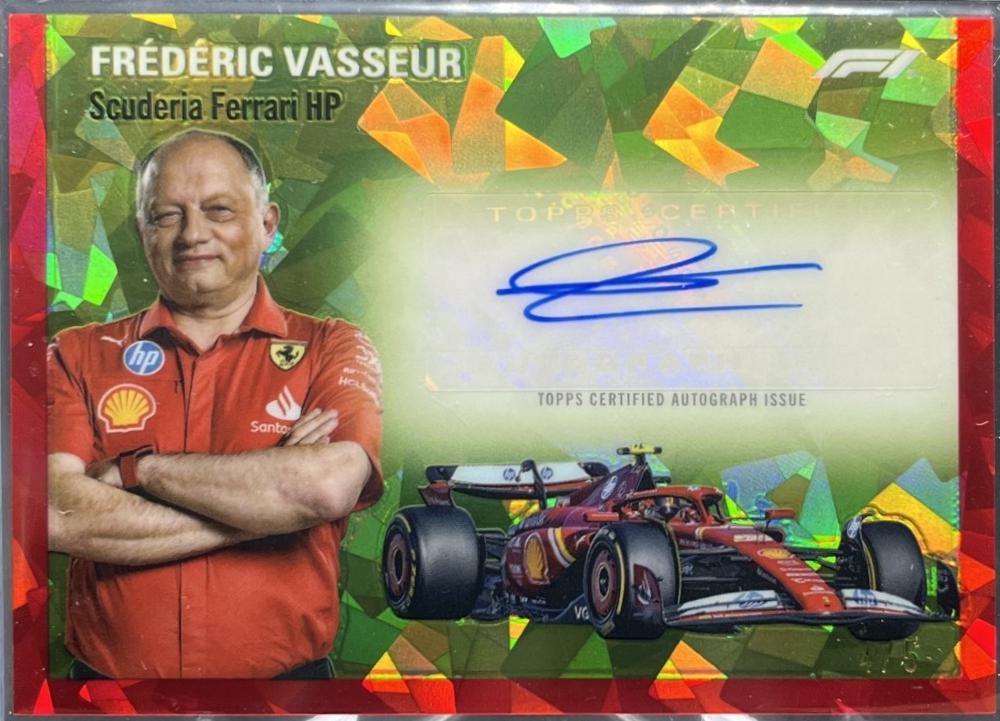 Frederic Vasseur [Red Refractor] #1954-VAS