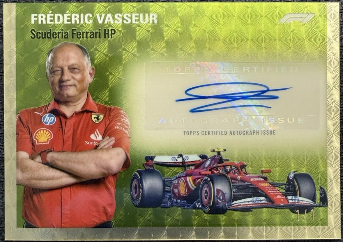 Frederic Vasseur [Superfractor] #1954-VAS