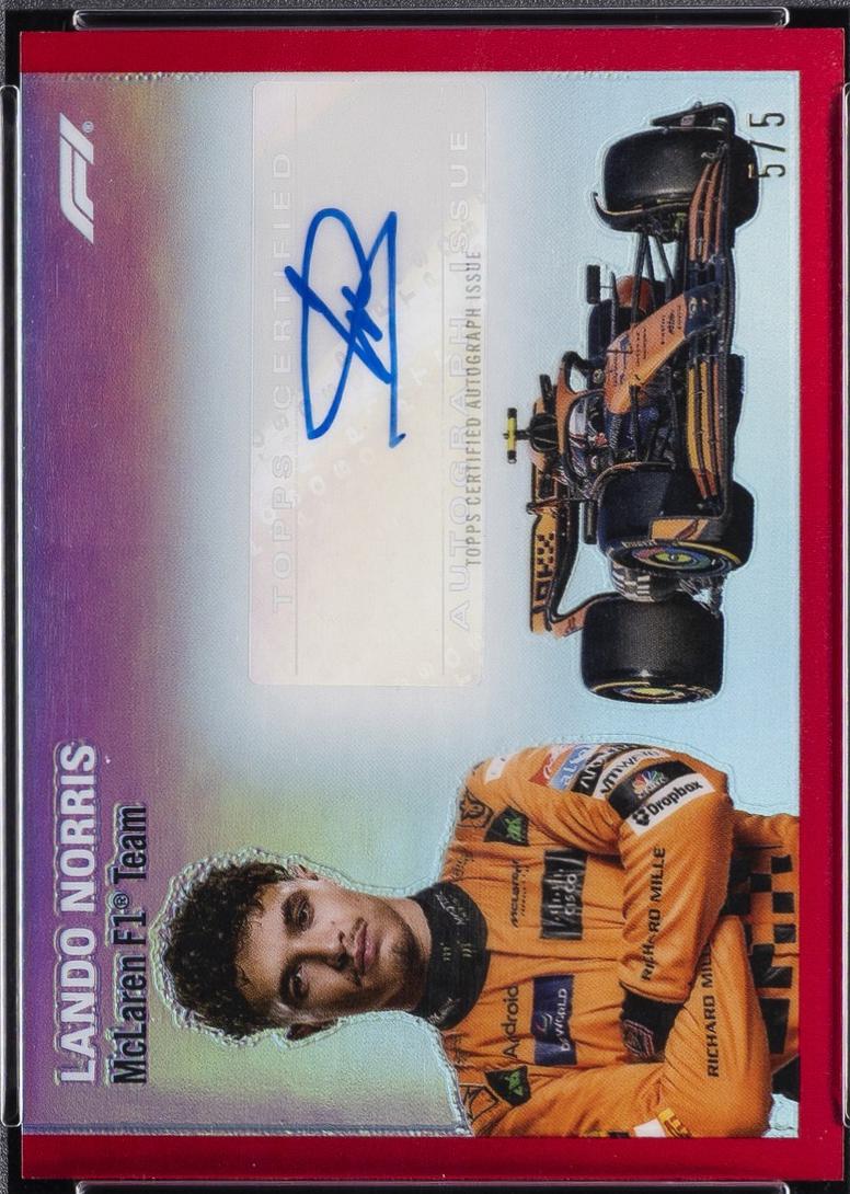 Lando Norris [Red Refractor] #1954-NOR