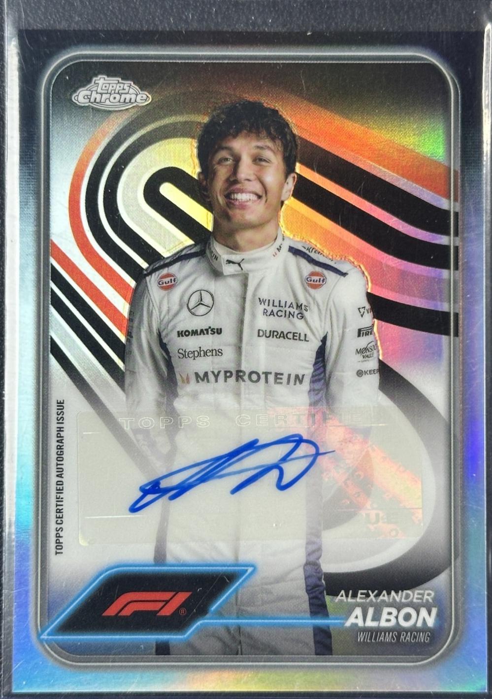 Alexander Albon [Orange Refractor] #CAC-ALB