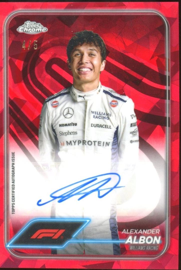 Alexander Albon [Red Refractor] #CAC-ALB