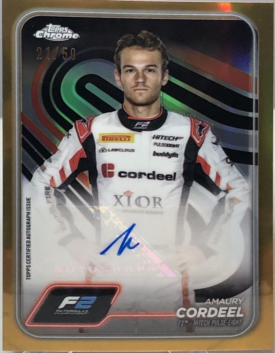 Amaury Cordeel [Gold Refractor] #CAC-COR