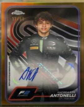 Andrea Kimi Antonelli [Gold Refractor] #CAC-ANT