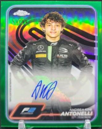 Andrea Kimi Antonelli [Green Refractor] #CAC-ANT