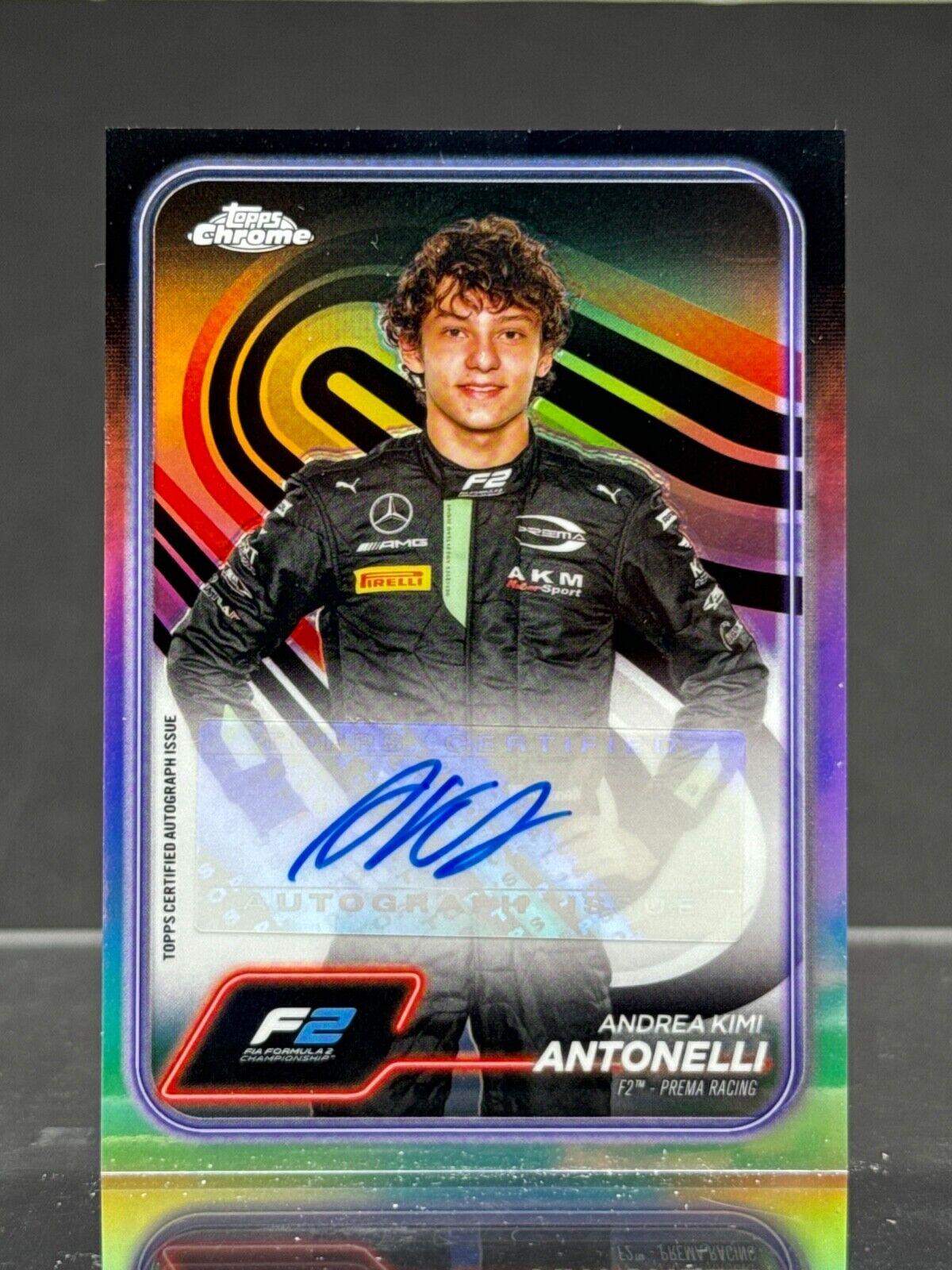 Andrea Kimi Antonelli [Orange Refractor] #CAC-ANT