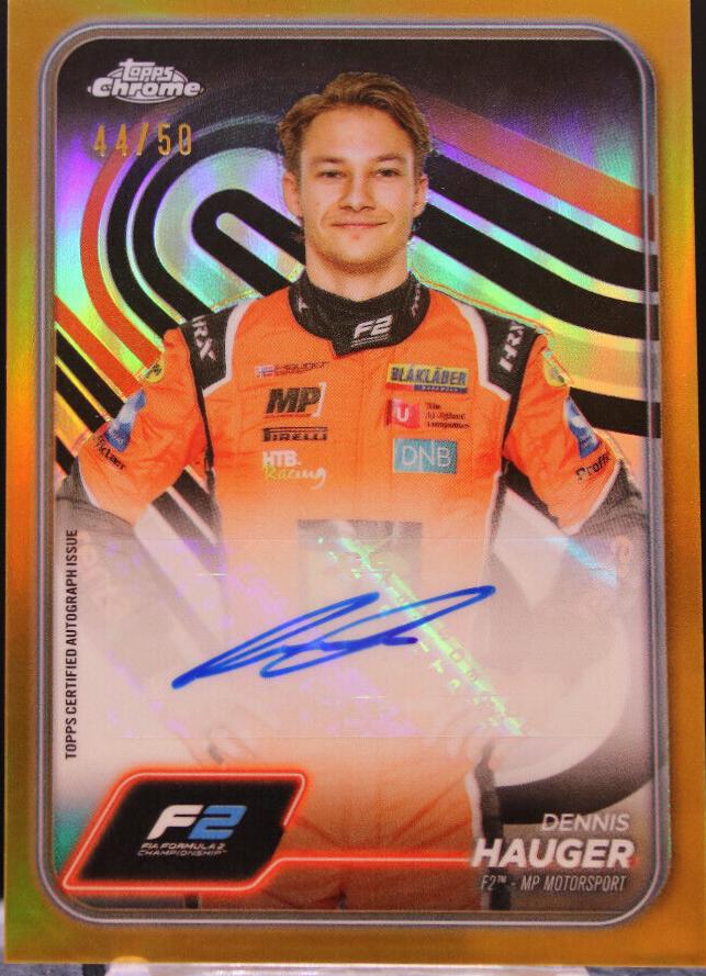 Dennis Hauger [Gold Refractor] #CAC-HAU