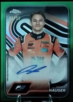 Dennis Hauger [Green Refractor] #CAC-HAU