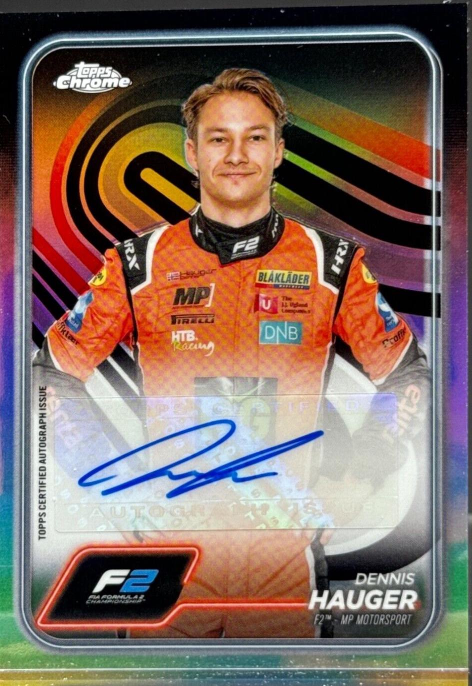 Dennis Hauger [Orange Refractor] #CAC-HAU