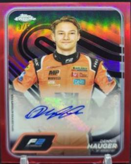 Dennis Hauger [Red Refractor] #CAC-HAU
