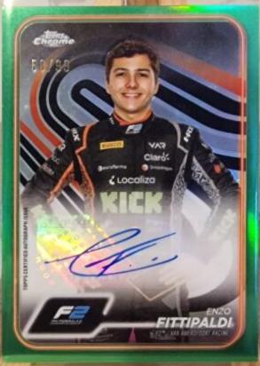 Enzo Fittipaldi [Green Refractor] #CAC-FIT