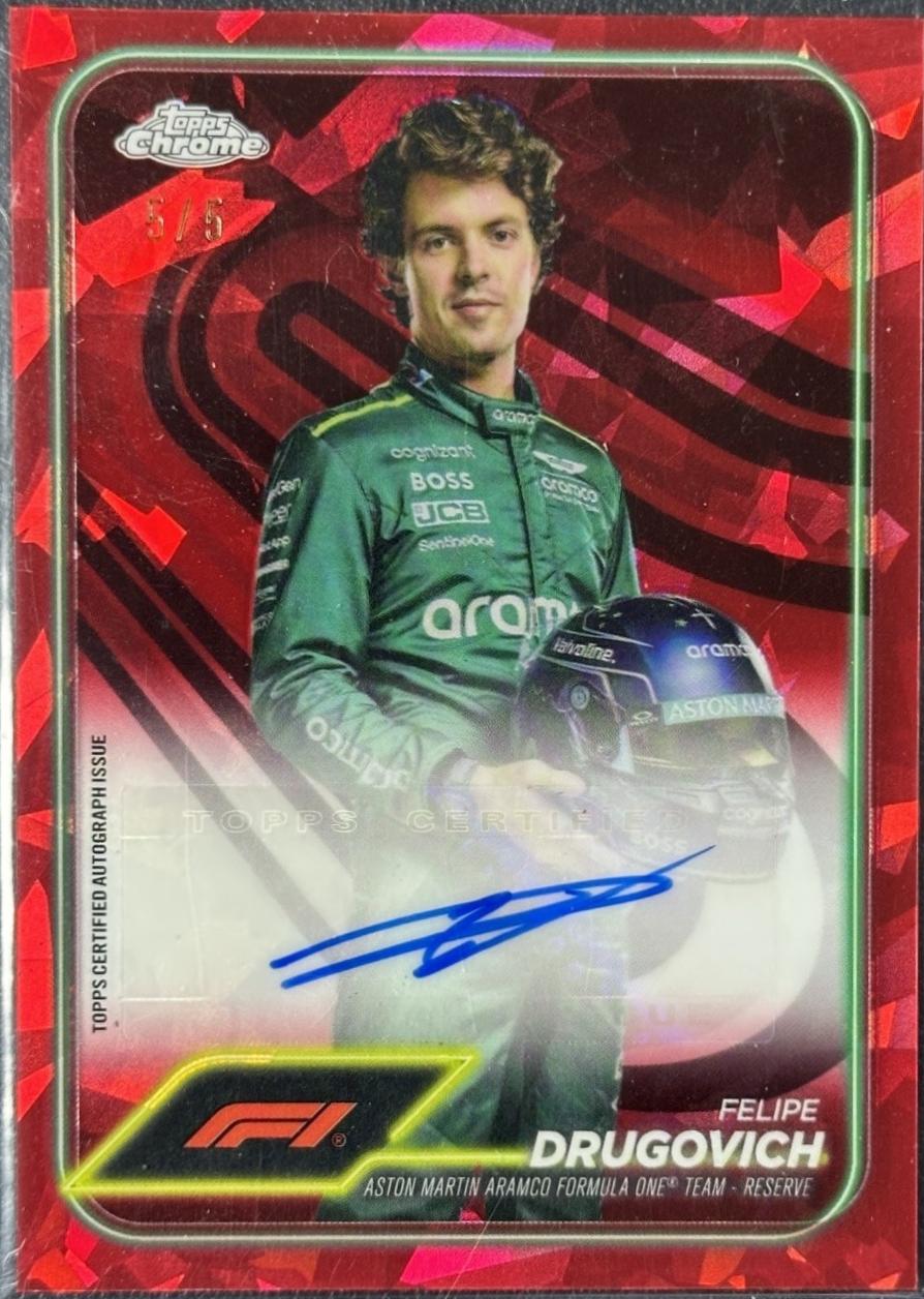 Felipe Drugovich [Red Refractor] #CAC-DRU