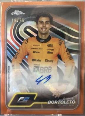 Gabriel Bortoleto [Orange Refractor] #CAC-BOR