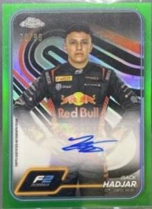Isack Hadjar [Green Refractor] #CAC-HAD