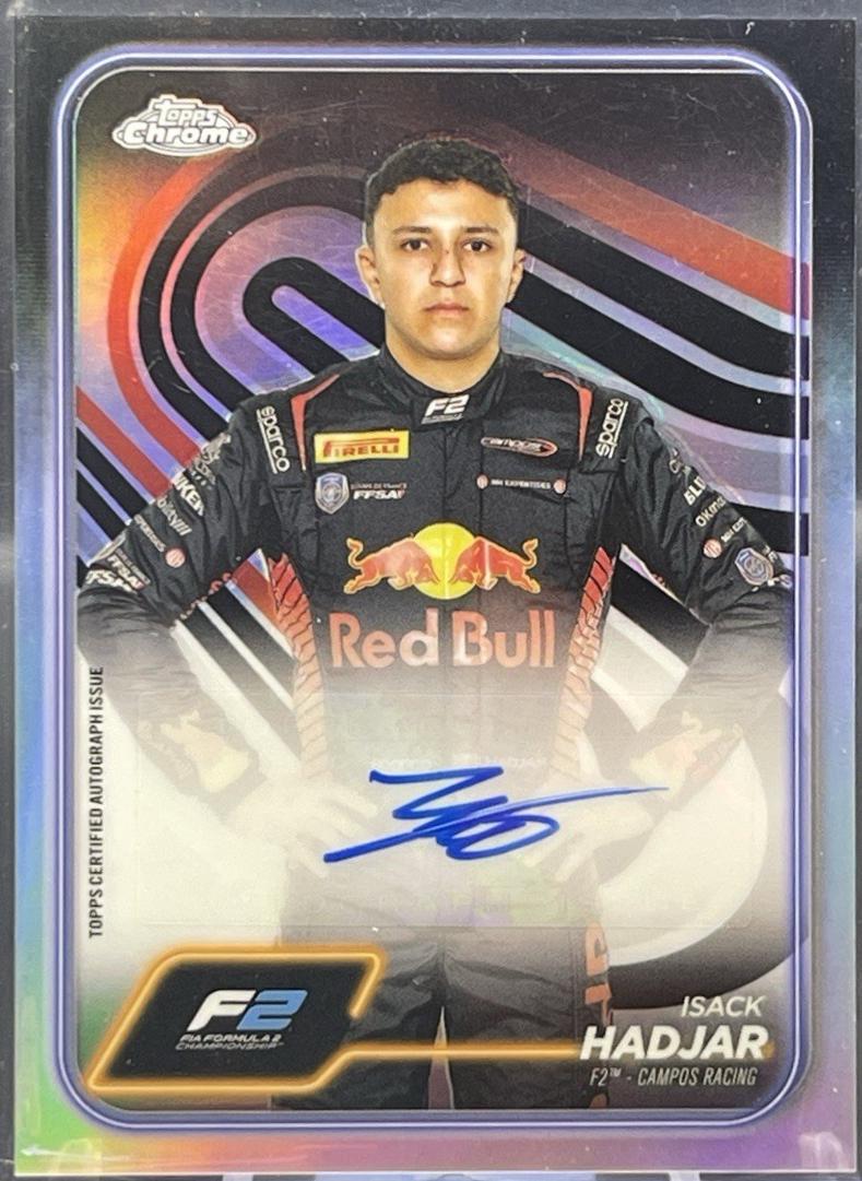 Isack Hadjar [Red Refractor] #CAC-HAD