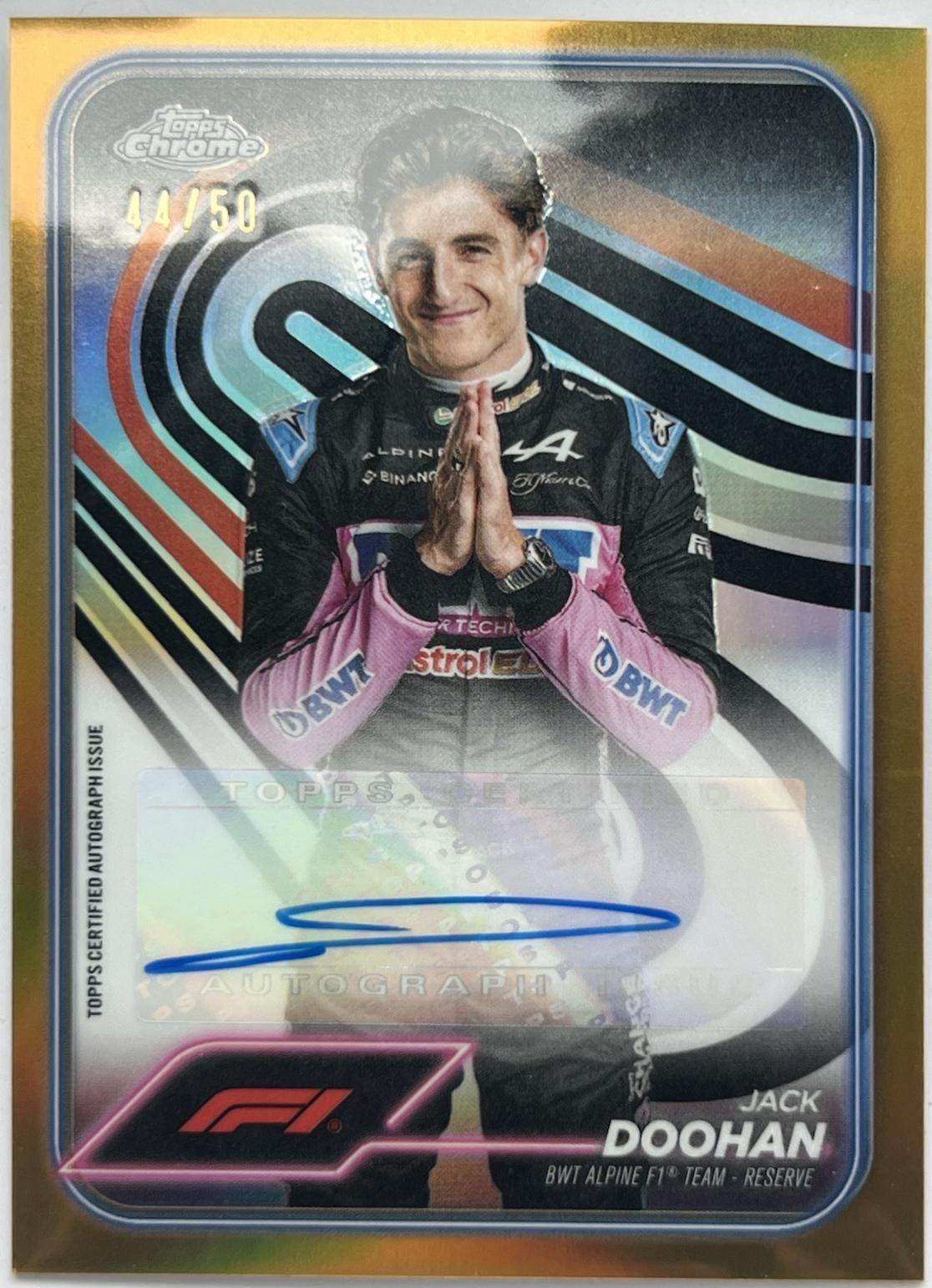 Jack Doohan [Gold Refractor] #CAC-DOO