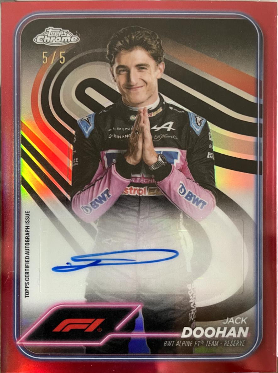 Jack Doohan [Red Refractor] #CAC-DOO