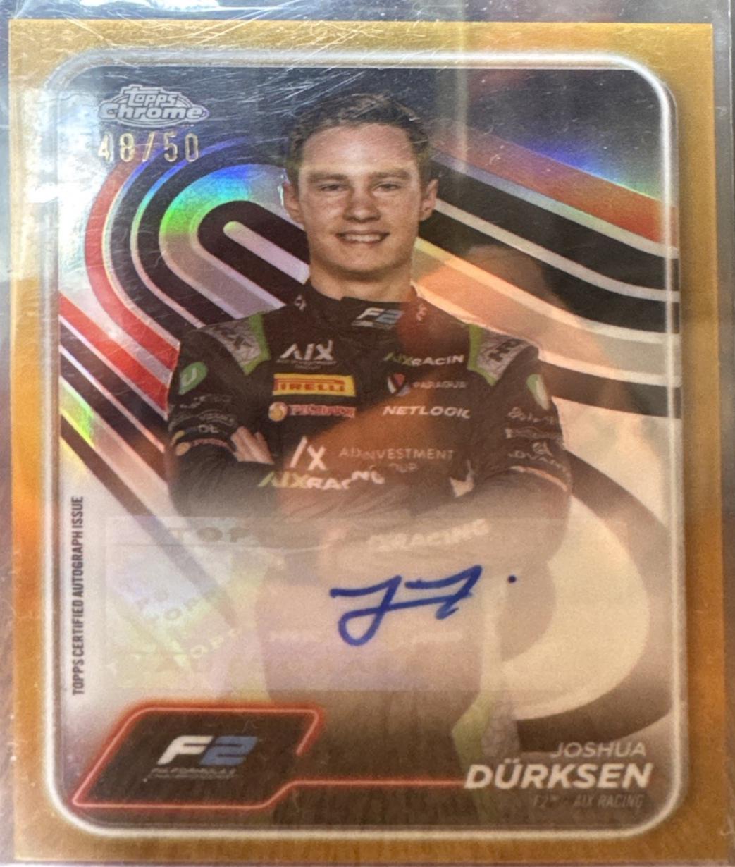 Joshua Durksen [Gold Refractor] #CAC-DUR