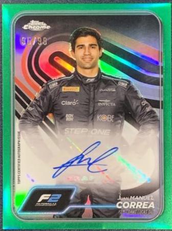 Juan Manuel Correa [Green Refractor] #CAC-CORR